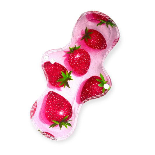 Organic Cotton Pads - Strawberry